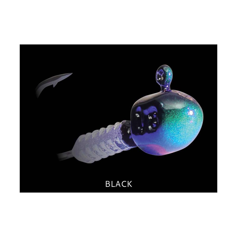 TT Fishing HeadlockZ Finesse UV Jigheads Black