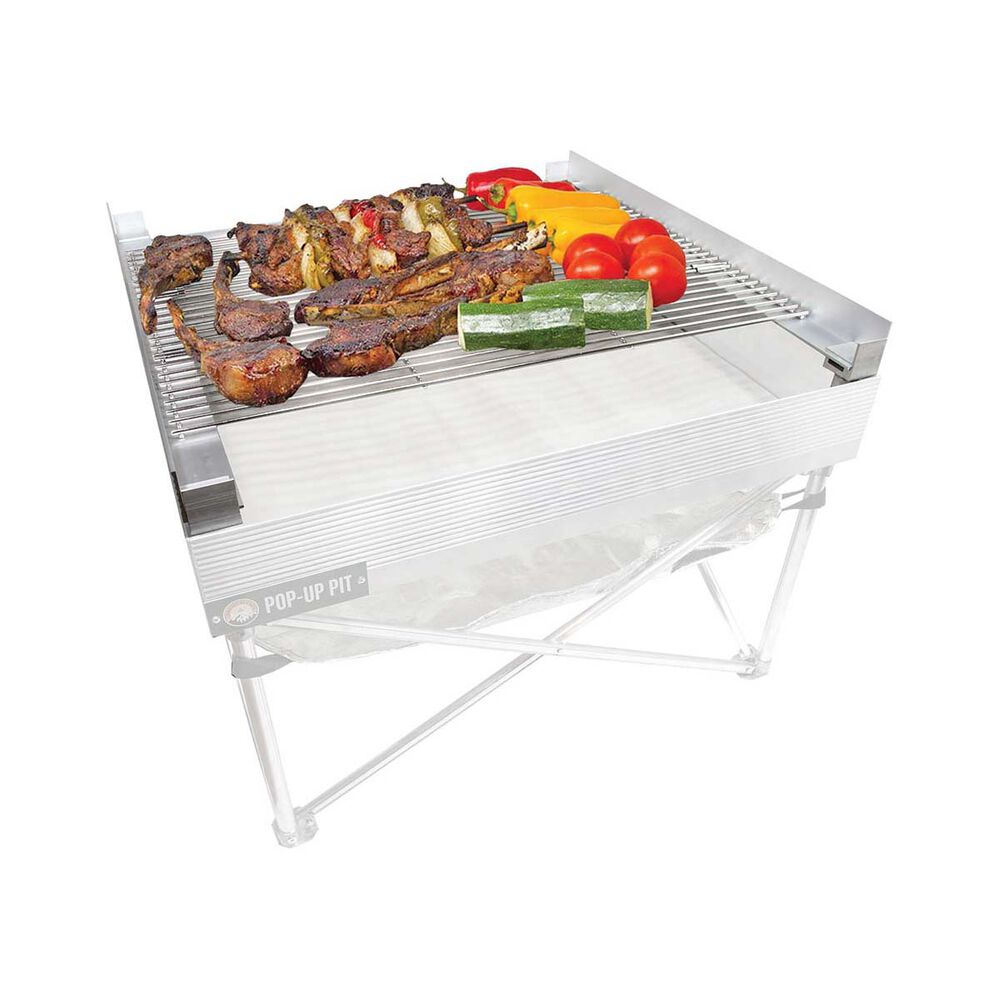 Fireside Tri-Fold Grill Grates for the Pop-Up Fire Pit