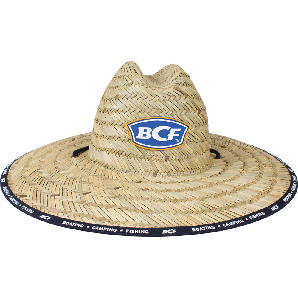 BCF Unisex Brand Straw Hat