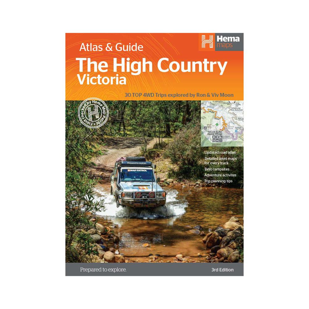 Hema Victorian High Country Atlas & Guide (3rd Edition)