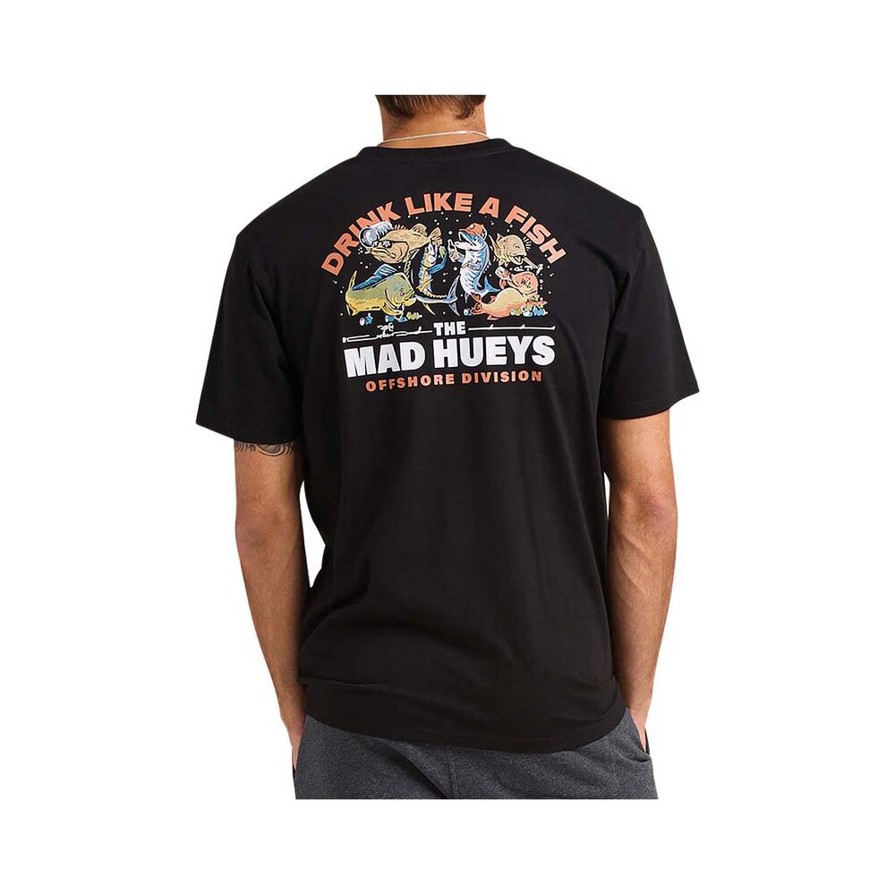 The Mad Hueys Men's Drink Like a Fish Short Sleeve Tee