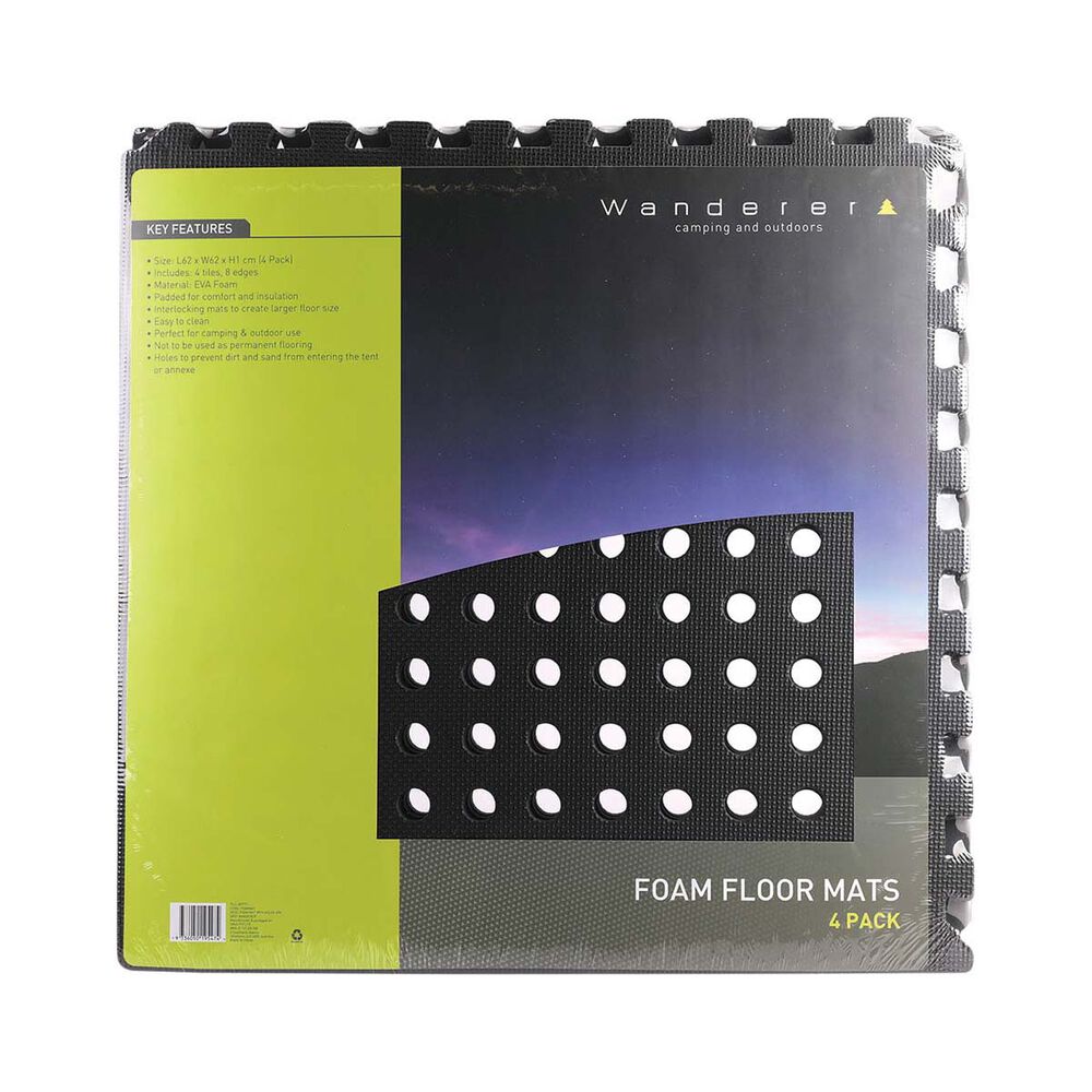 Wanderer Foam Mat with Holes 4 Pack