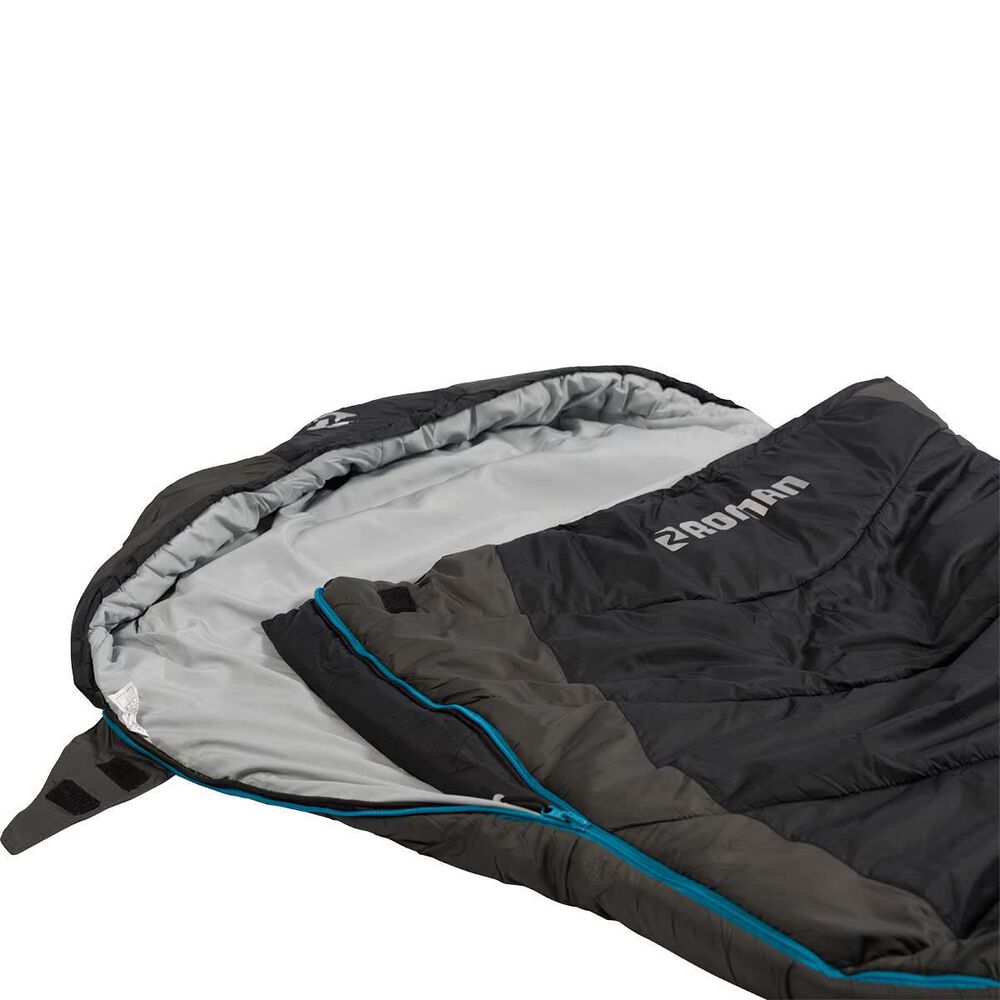 Roman Palm Passport -5°C Sleeping Bag - Black & Charcoal