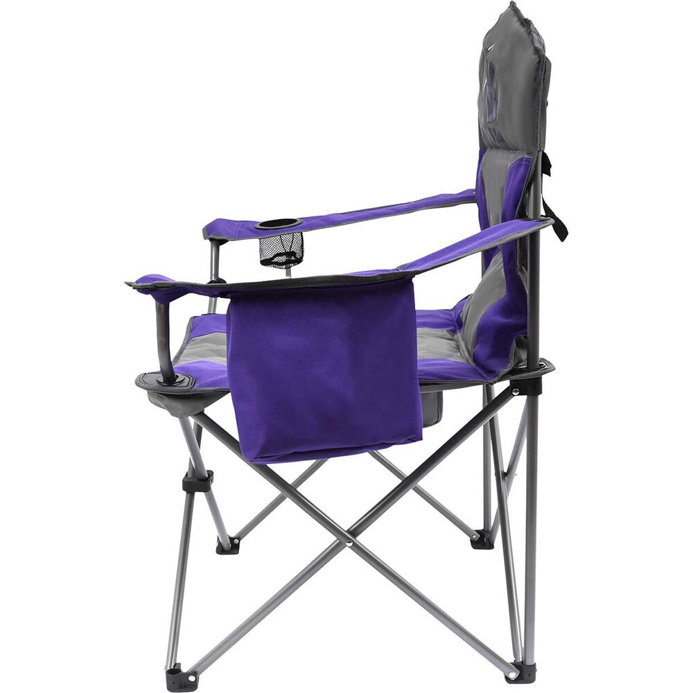 NRL Melbourne Storm Camp Chair 130kg