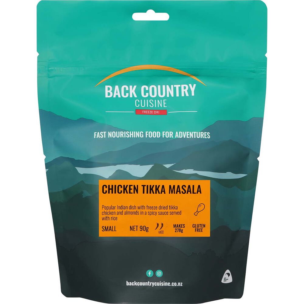 Back Country Cuisine Freeze Dried Chicken Tikka Masala 1 Serve