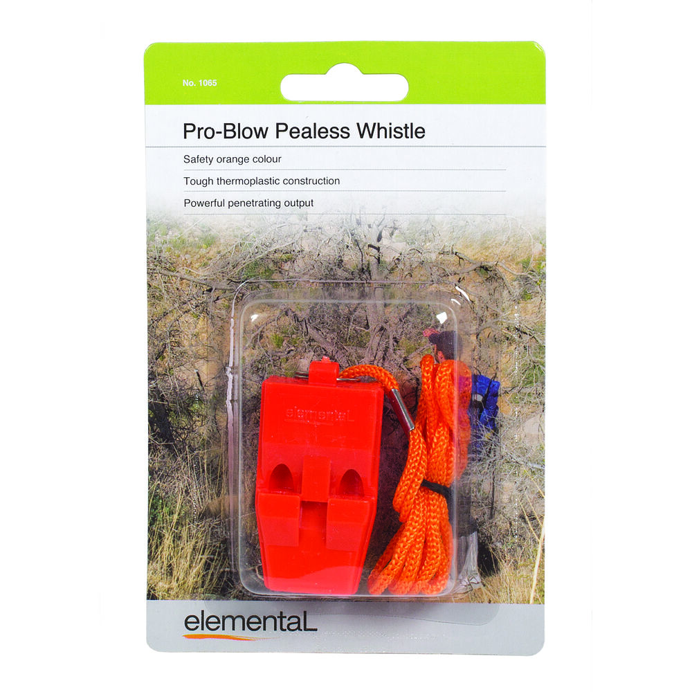Elemental Plastic Whistle