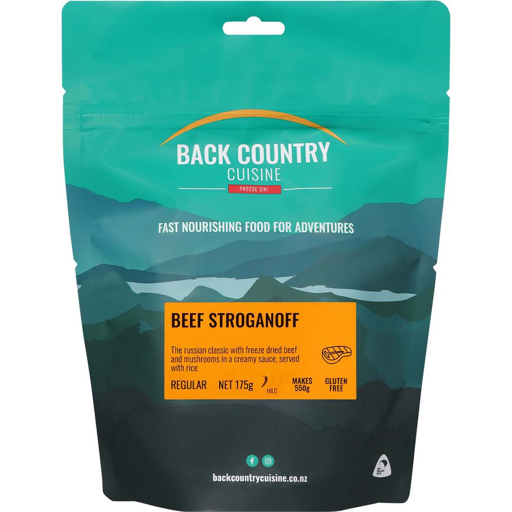 Back Country Cuisine Freeze Beef Stroganoff 2 Serves