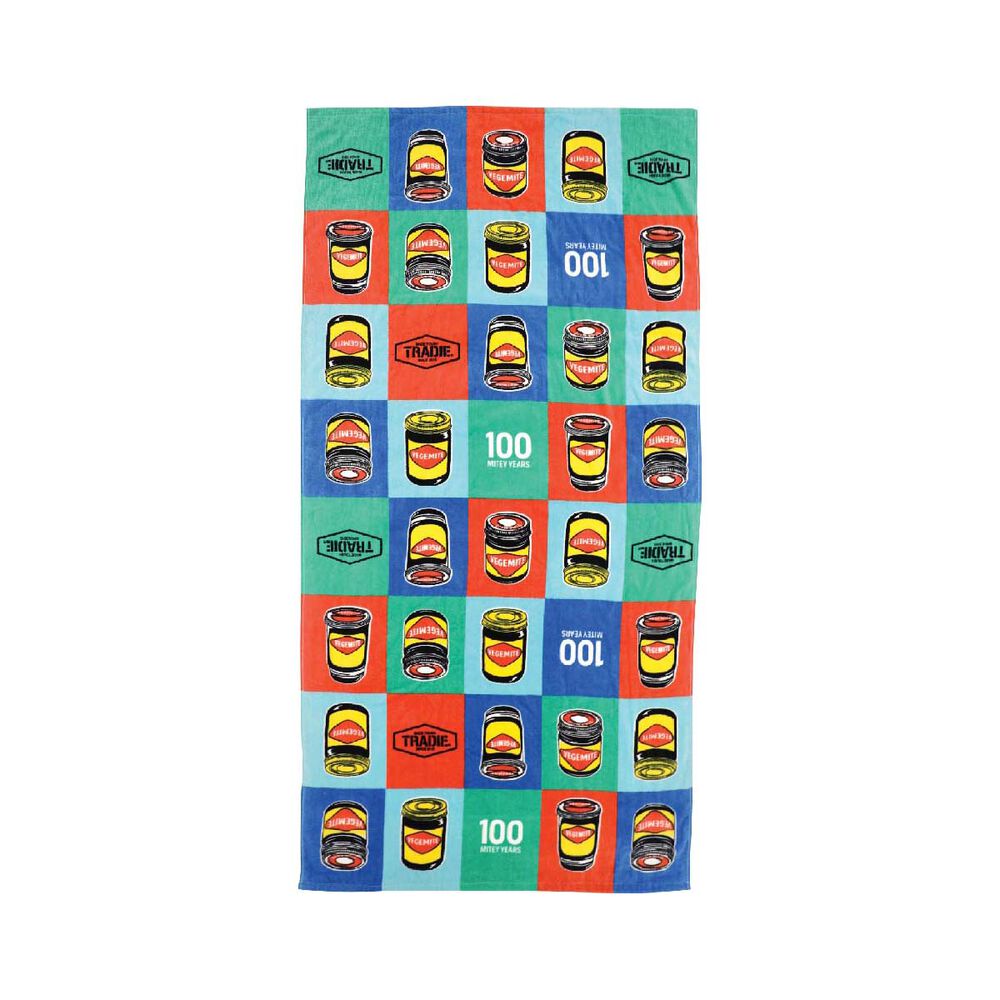 Tradie x Vegemite Beach Towel