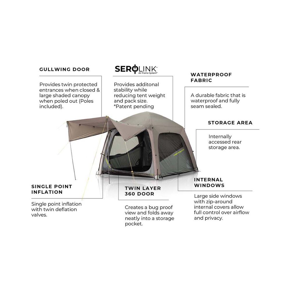 Zempire Pronto 4 V2 Inflatable Air Tent