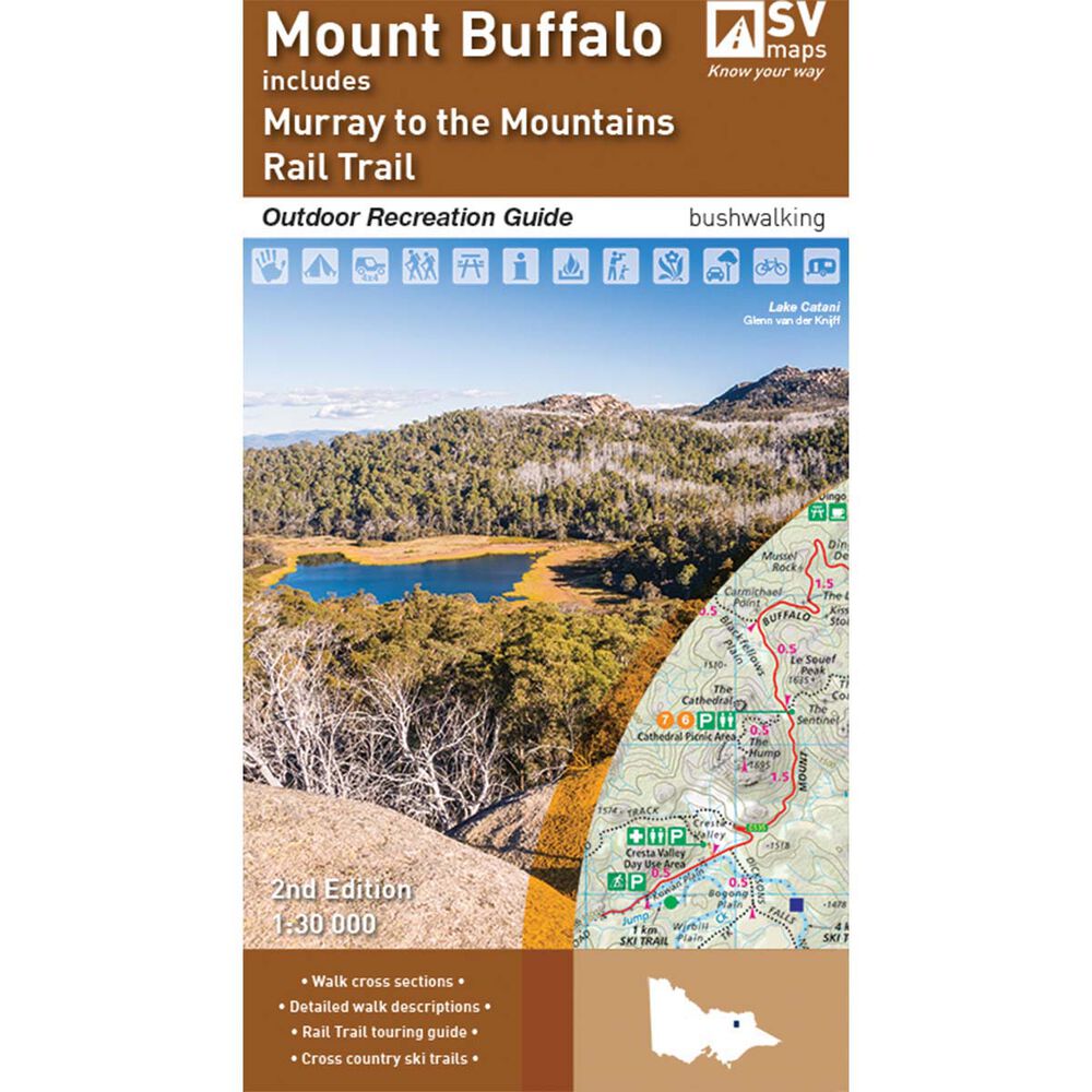 Spatial Vision Mount Buffalo Map
