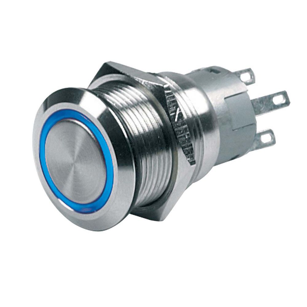 CZone Push Button On-Off Switch Blue