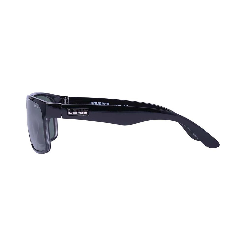 Liive Men's Voyager Polarised Sunglasses Matt Black with Grey Lens
