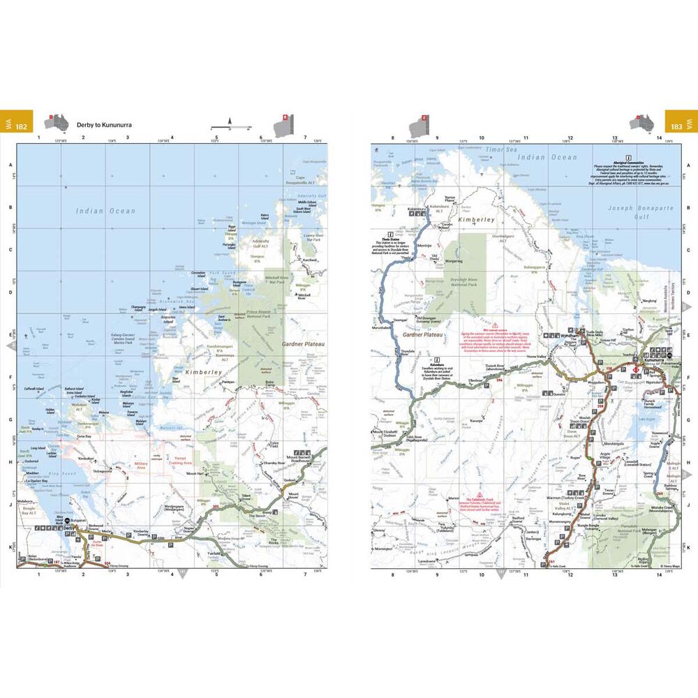 Hema Map Australia Truckies Atlas