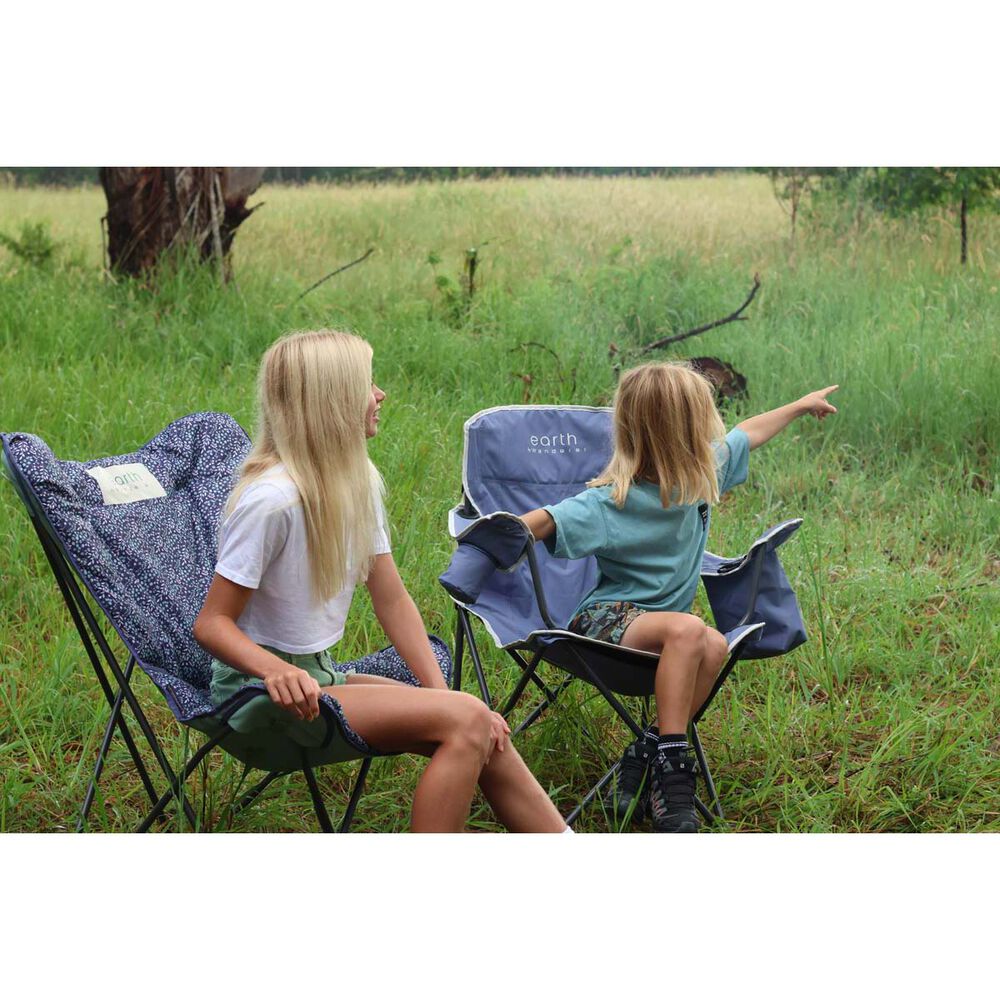 earth by Wanderer® REPREVE® Recycled Fabric Half Moon Chair 120kg