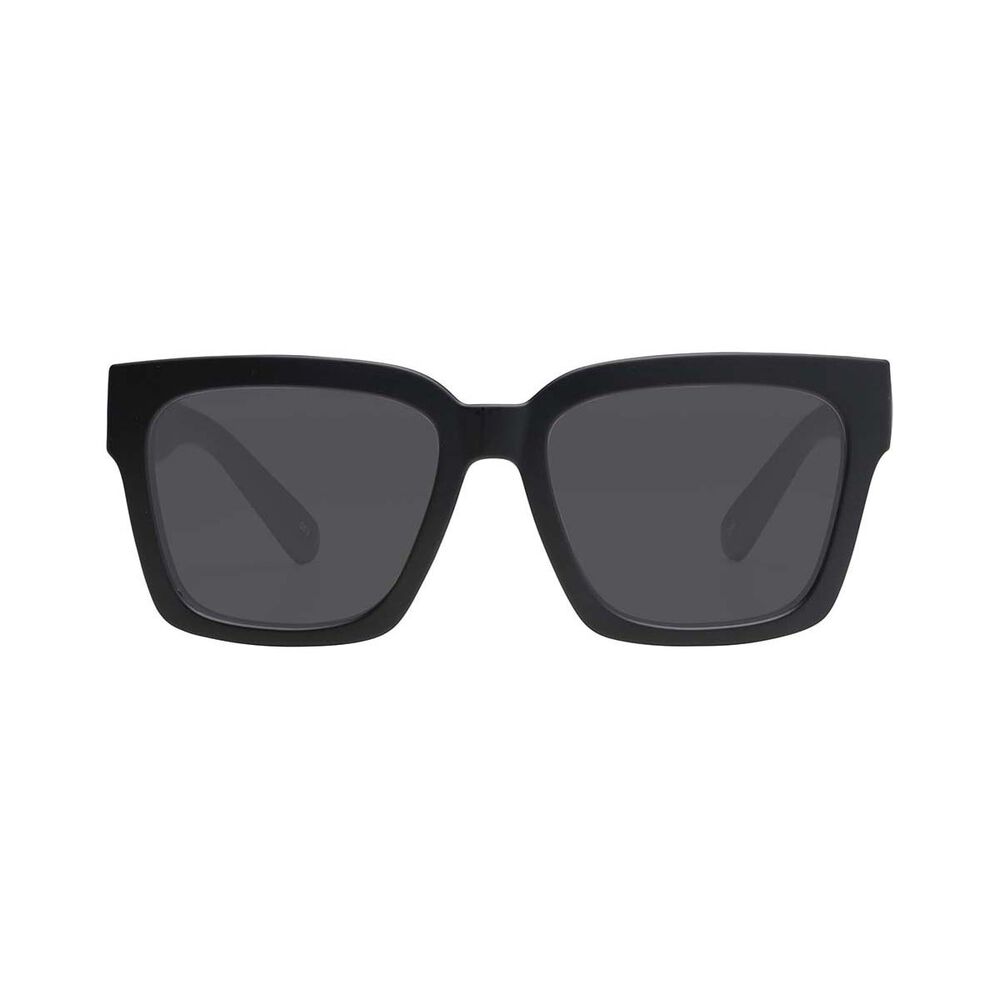 Liive Kids' Lenny Sunglasses Matt Black with Grey Lens