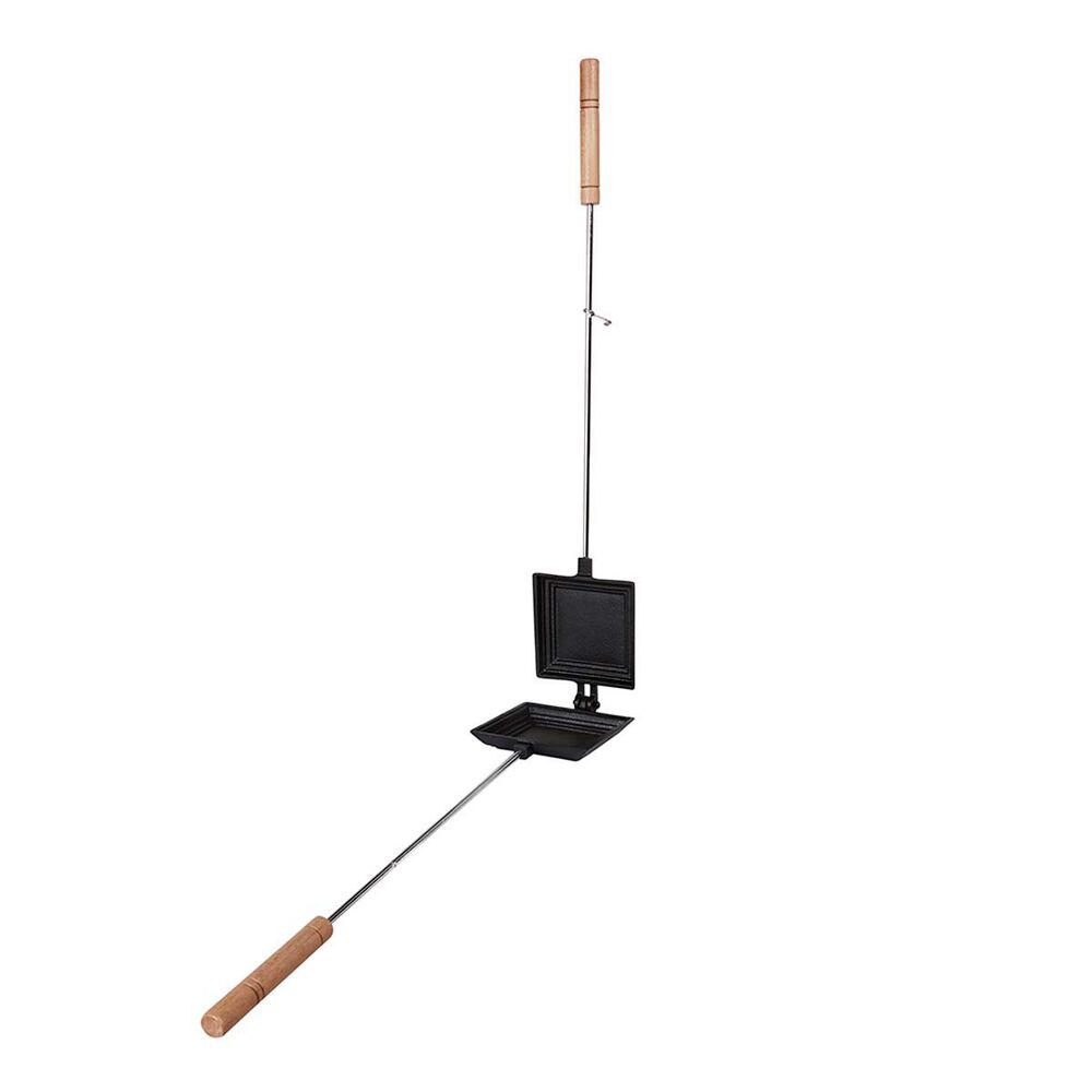 Campfire Cast Iron Jaffle Iron - Jumbo, Single