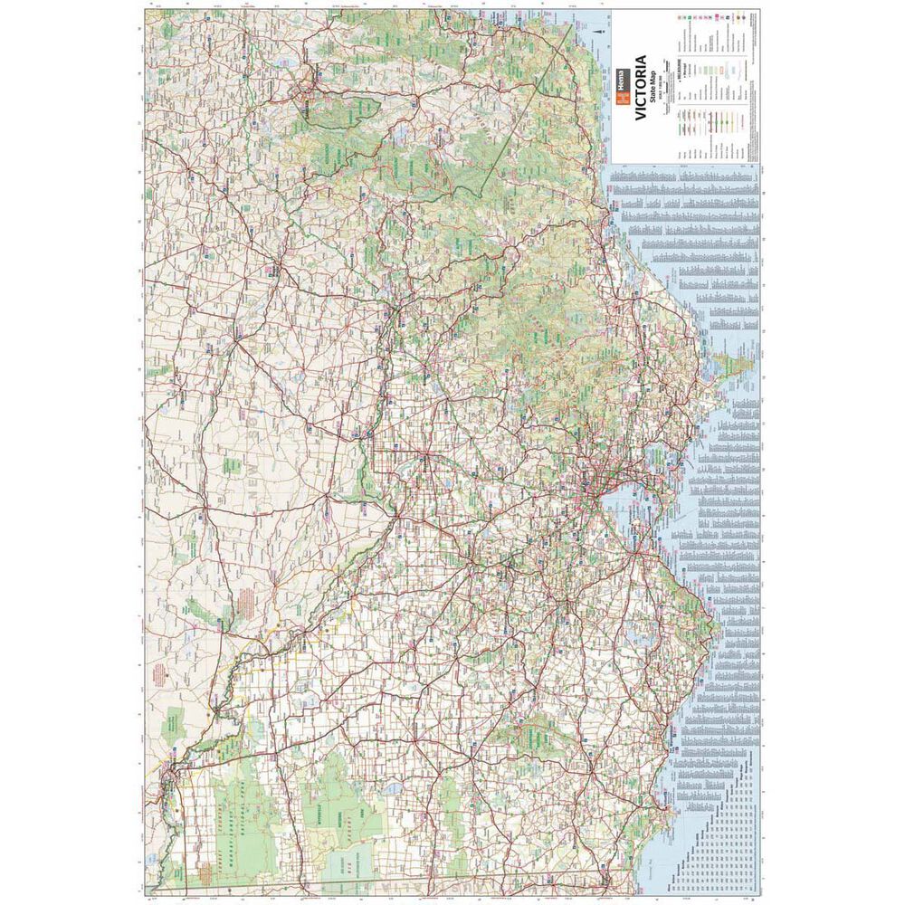Hema Victoria State Map (9th Edition)