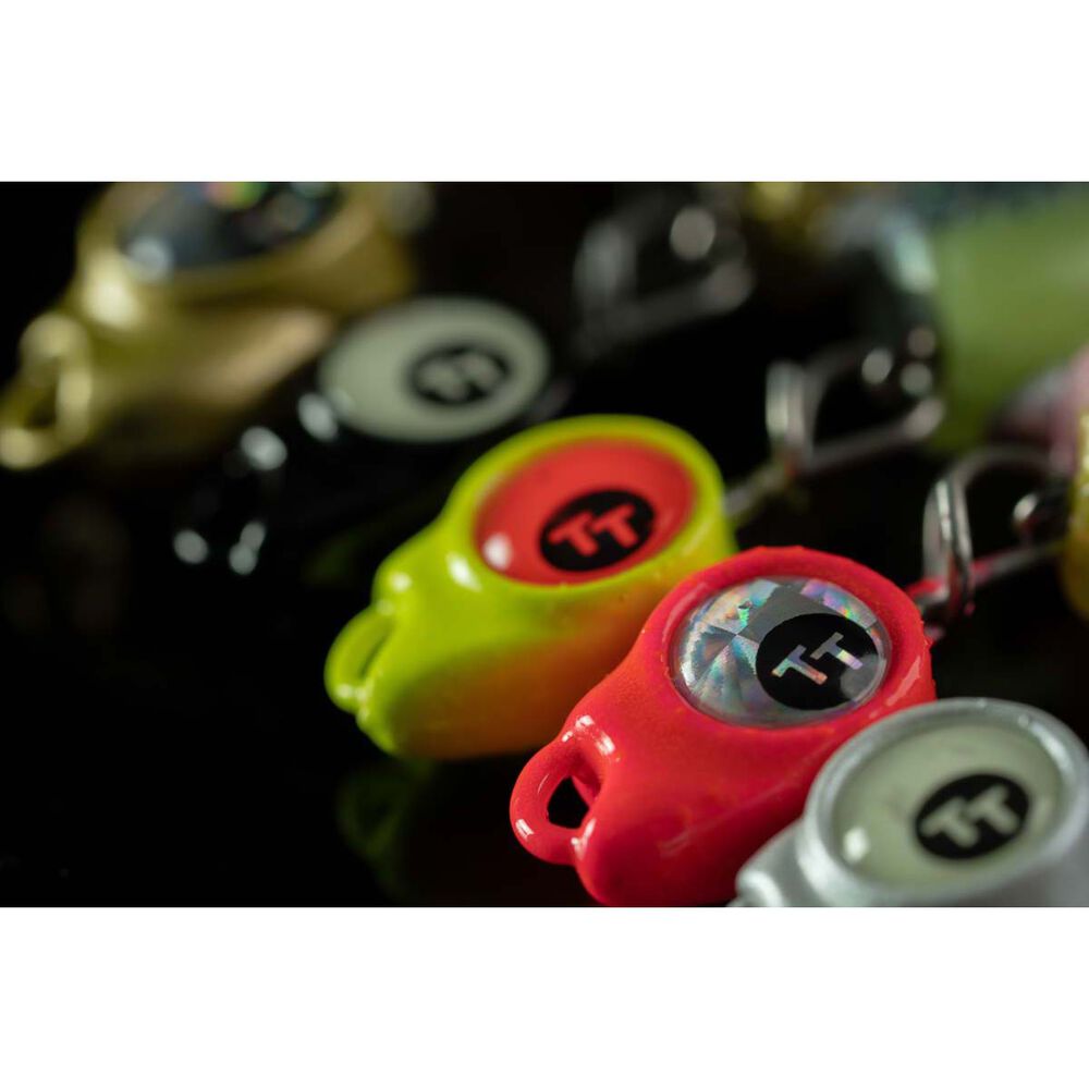 TT Fishing Snake EyeZ Jigheads Pearl