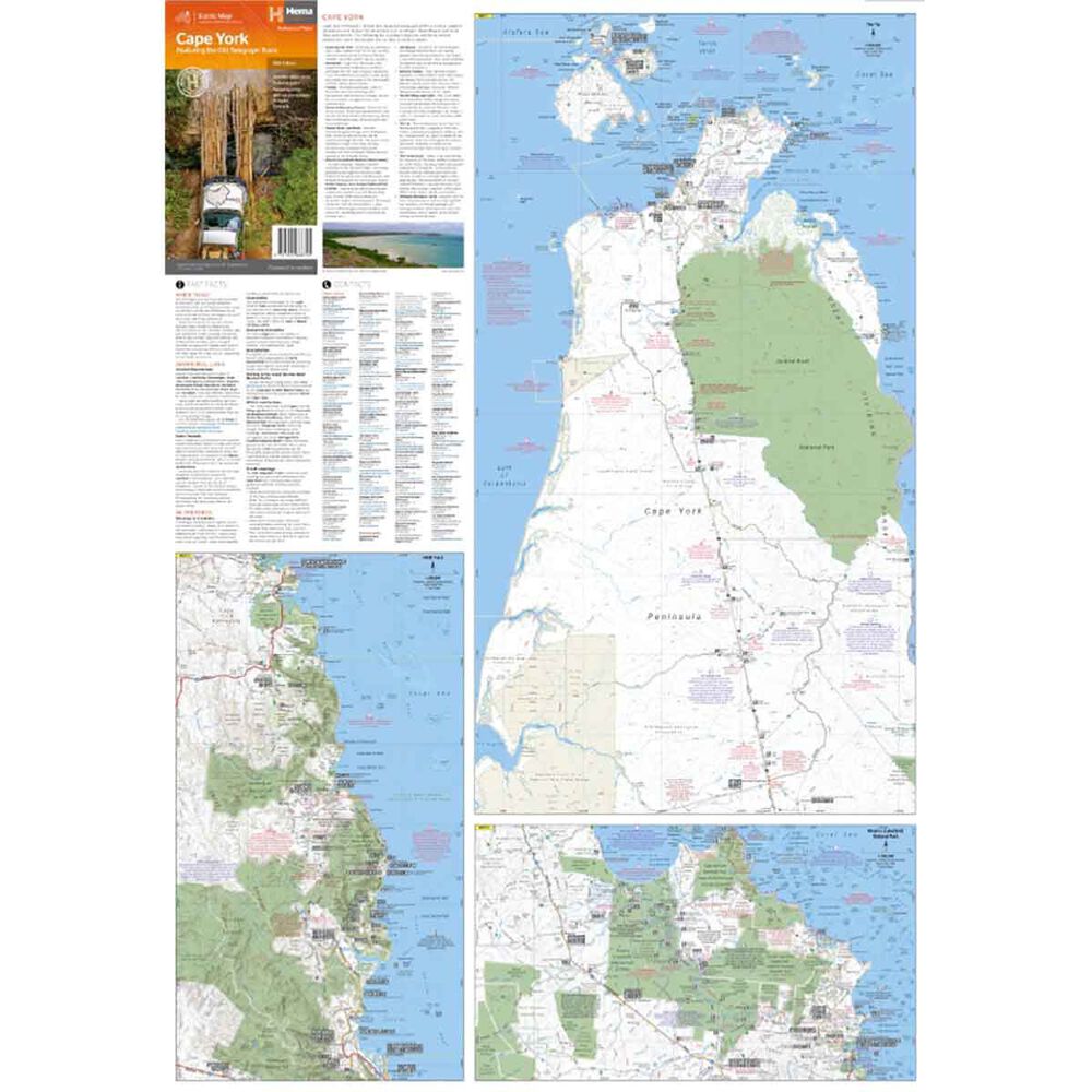 Hema Cape York Map – 15th Edition