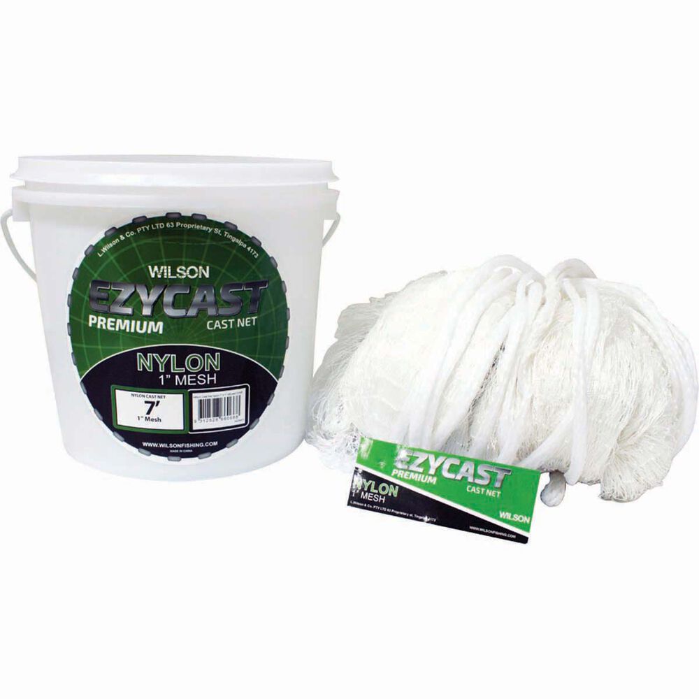 Wilson Nylon Mesh Cast Net 1in