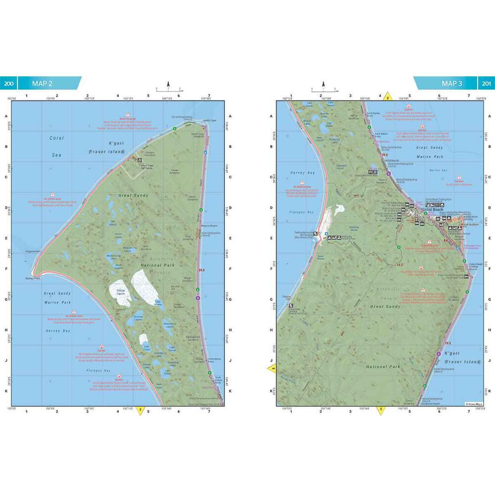 Hema K'gari (Fraser Island) Atlas & Guide – 1st Edition