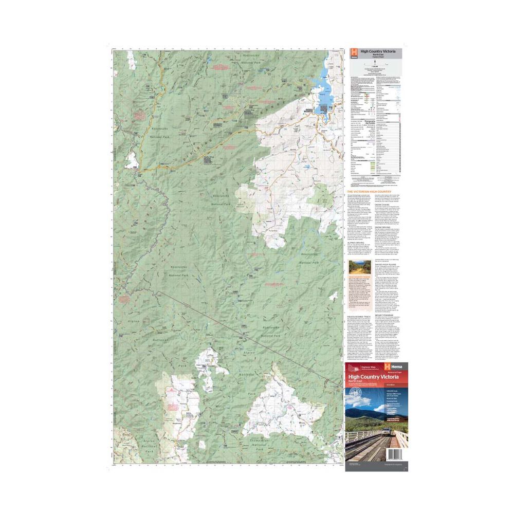 Hema High Country Vic - North East Map