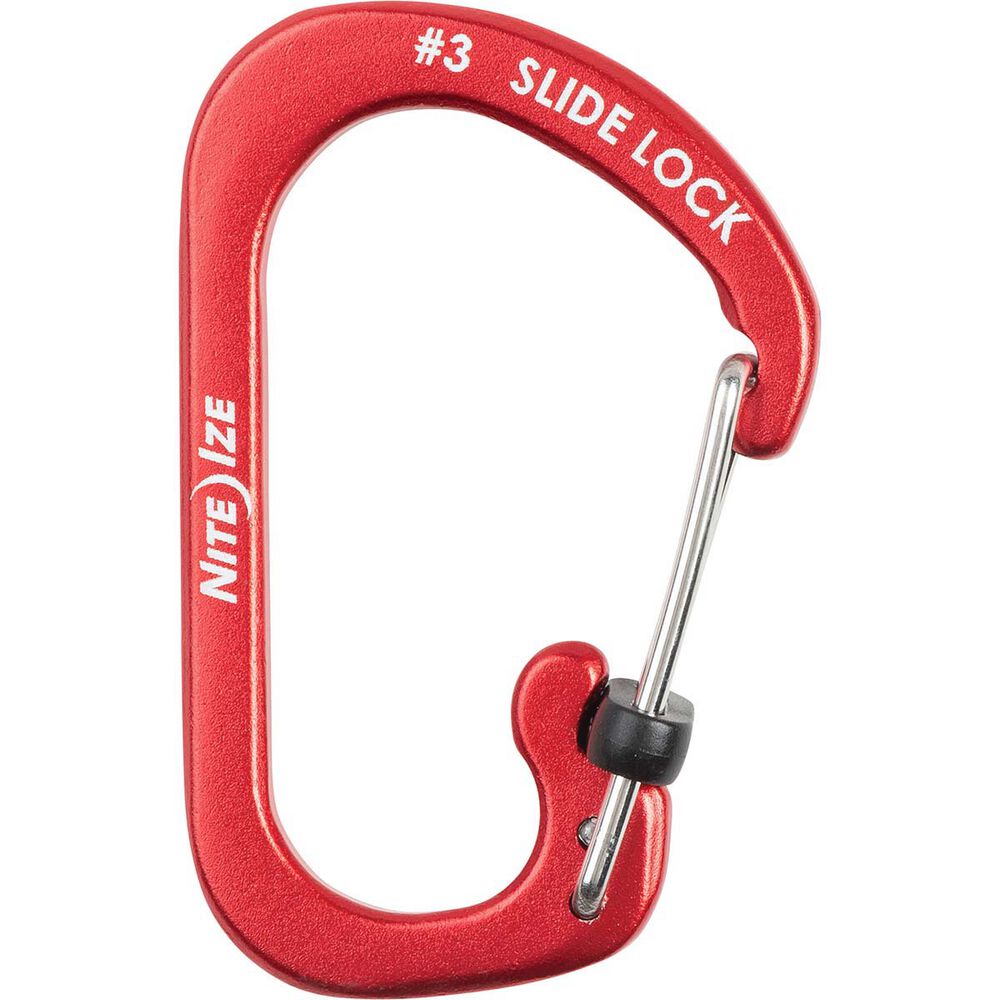 Nite Ize S-Biner SlideLock Aluminium Red
