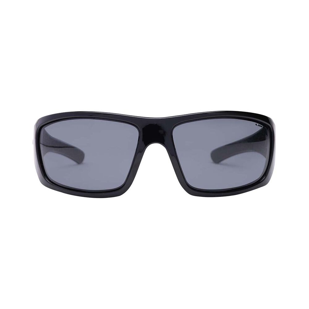 Liive Men's Kuta Polarised Sunglasses Black with Black Lens