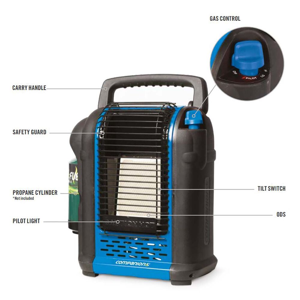 Companion Portable Propane Outdoor Heater