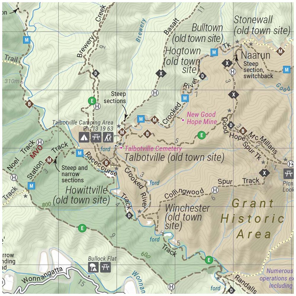 Hema High Country Vic - South West Map