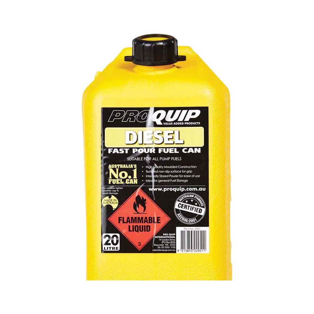 Pro Quip 20L Plastic Diesel Jerry Can