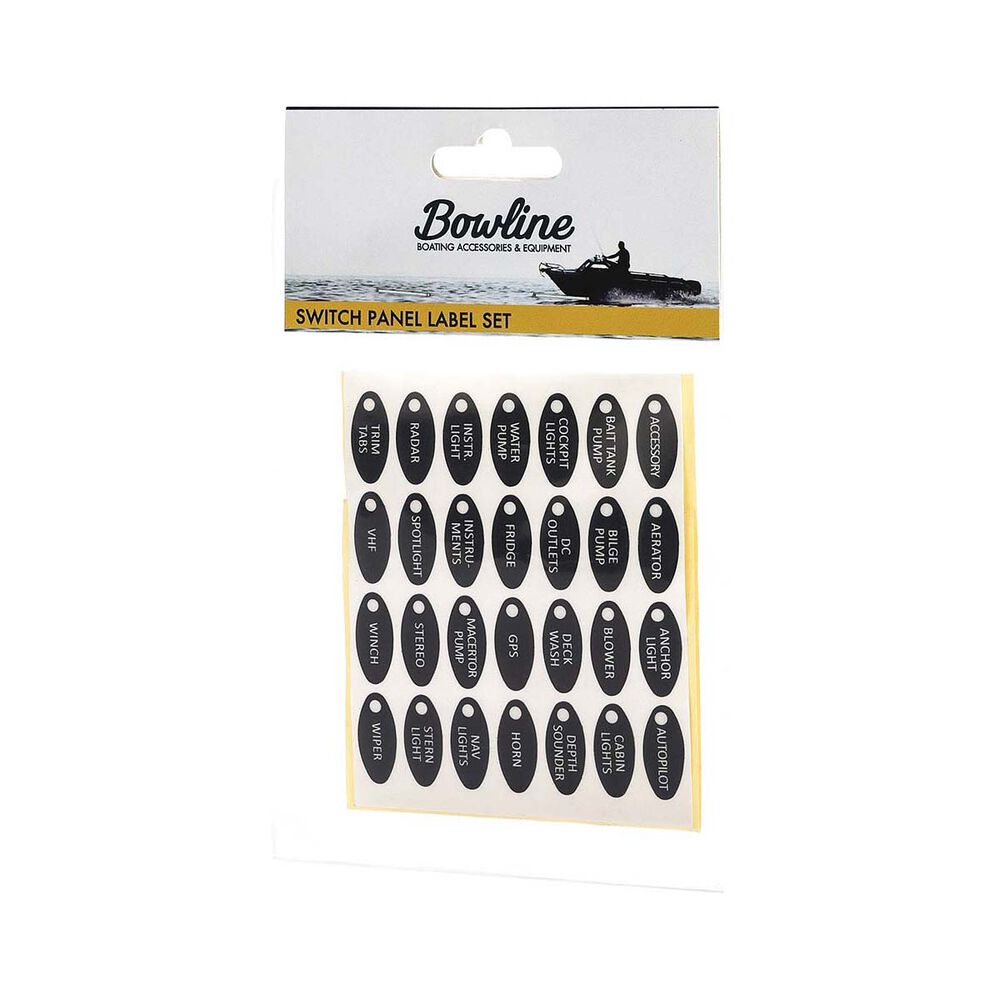 Bowline Switch Panel Label Set