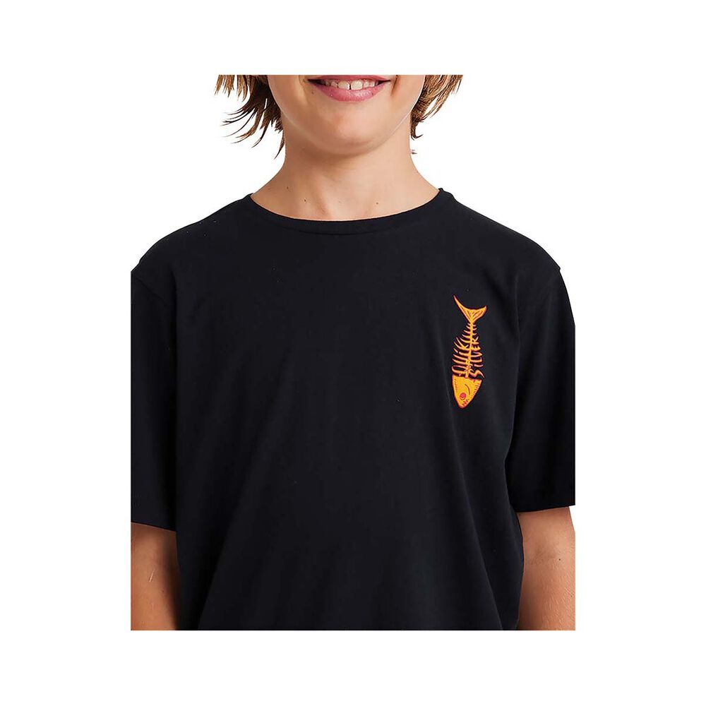 Quiksilver Youth Fish Bones Short Sleeve Tee