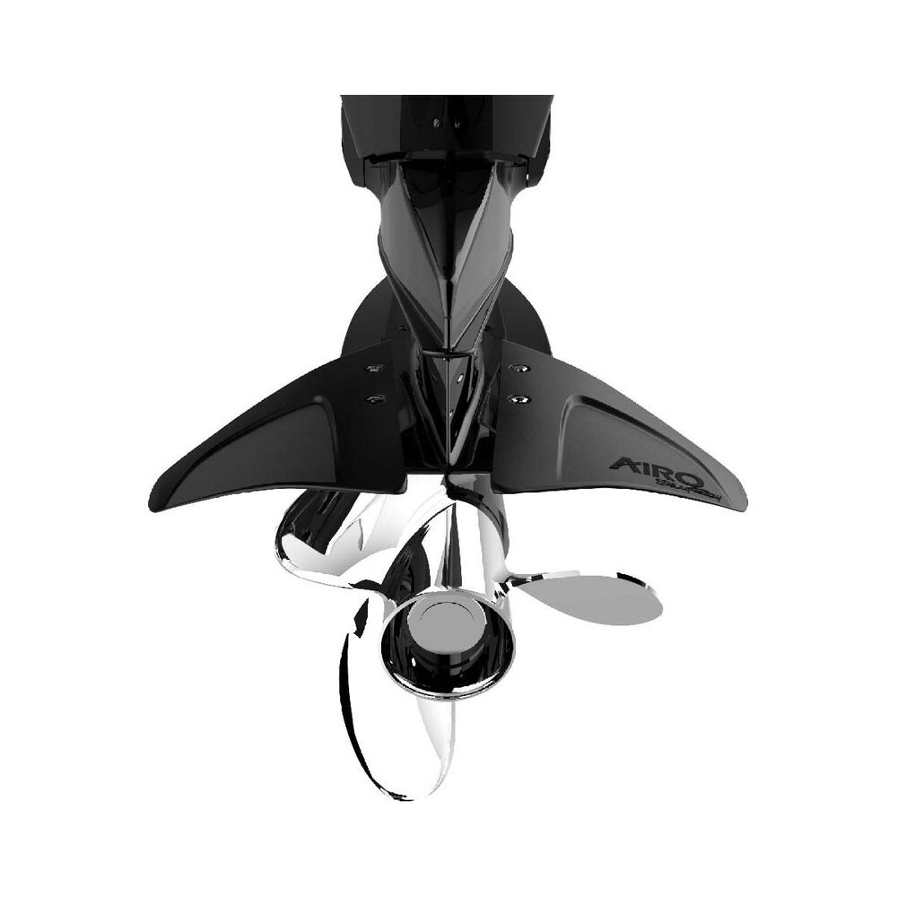 Stingray Airo Hydrofoil Outboard Stabiliser 2 Piece Black