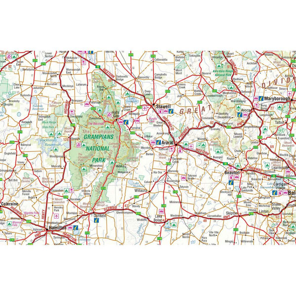 Hema Victoria State Map (9th Edition)