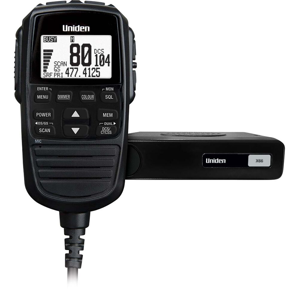 Uniden X66 5W UHF Radio Pack with Antenna