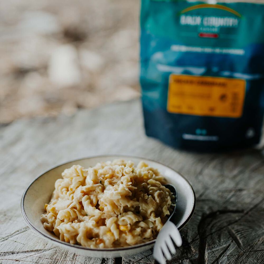 Back Country Cuisine Freeze Dried Chicken Carbonara 1 Serve