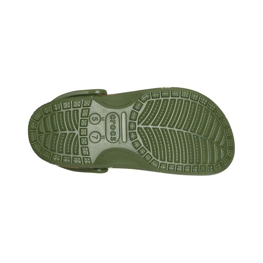 Crocs Unisex Seasonal Print Baya Clogs M7/W9