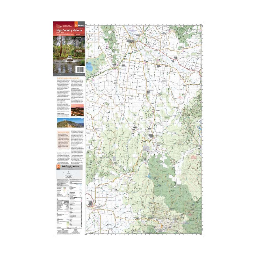Hema High Country Vic - North West Map