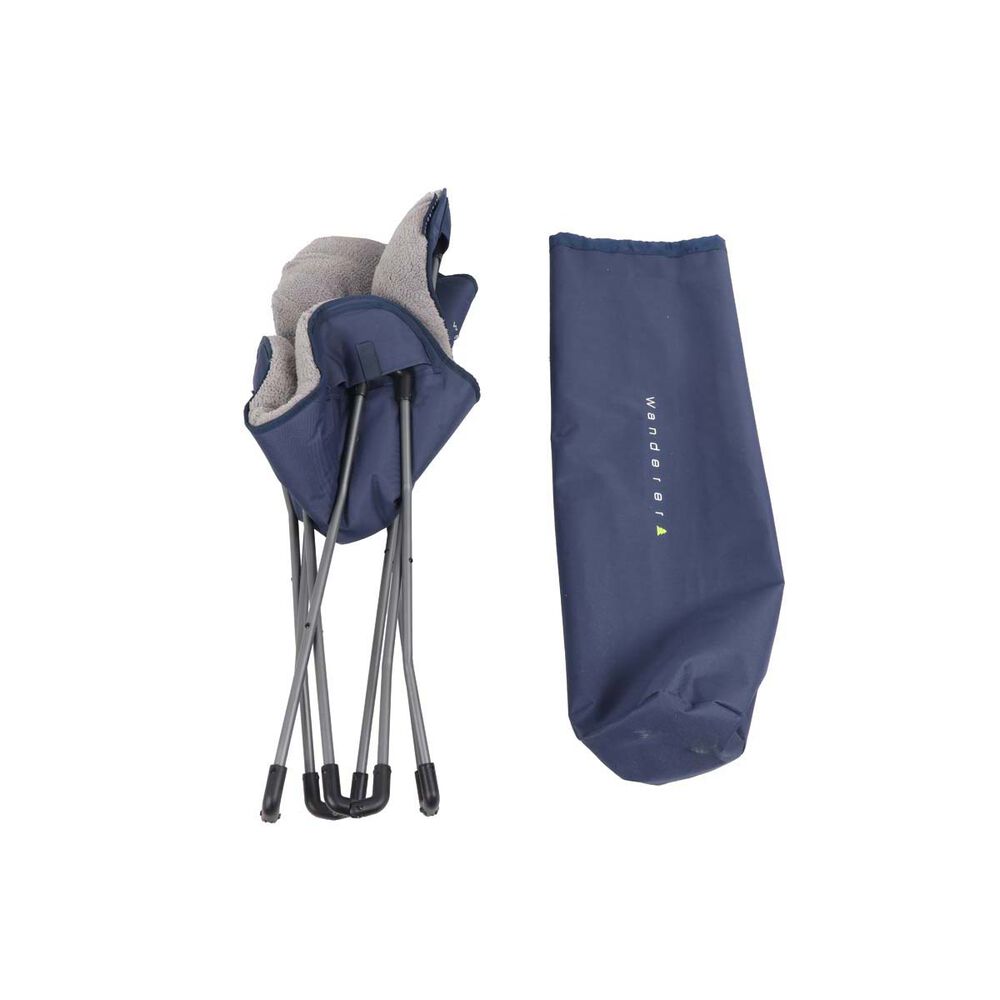 Wanderer Plush Half Moon Chair 120kg