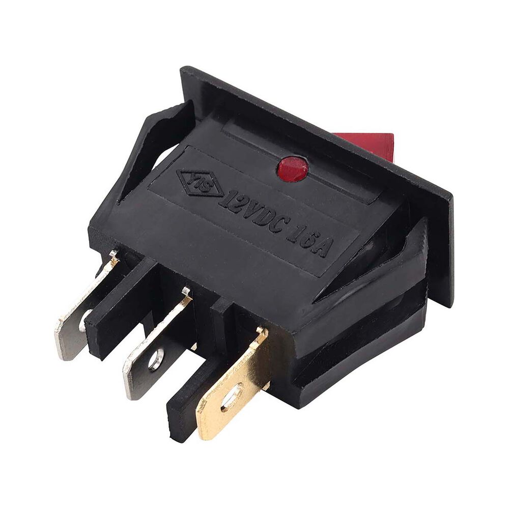 Bowline Rocker Switch Red Indicator
