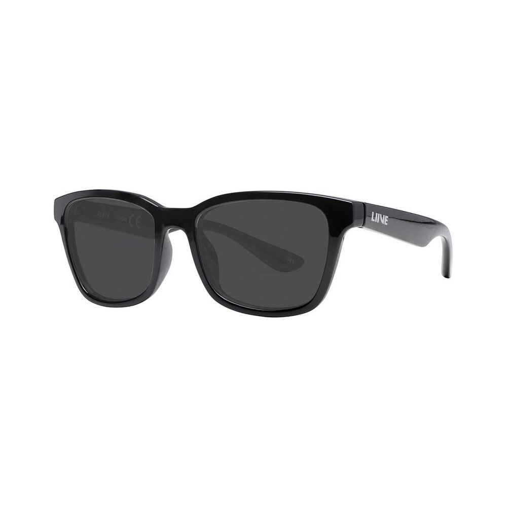 Liive Kids' Alvin Sunglasses Black with Grey Lens