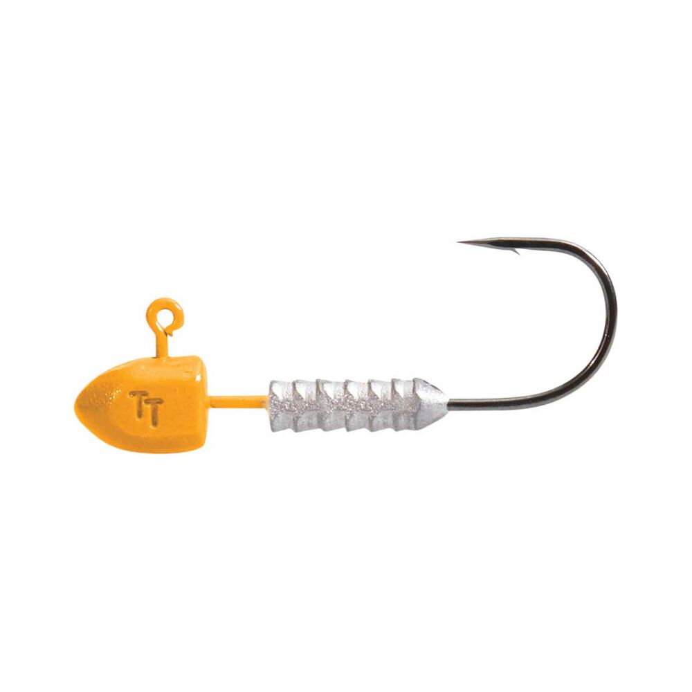 TT Fishing HeadlockZ Finesse UV Jigheads Orange