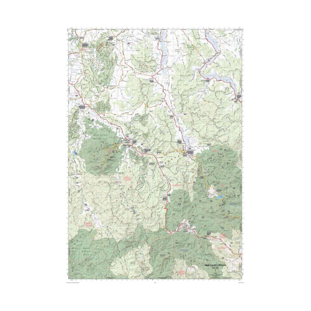 Hema High Country Vic - North West Map