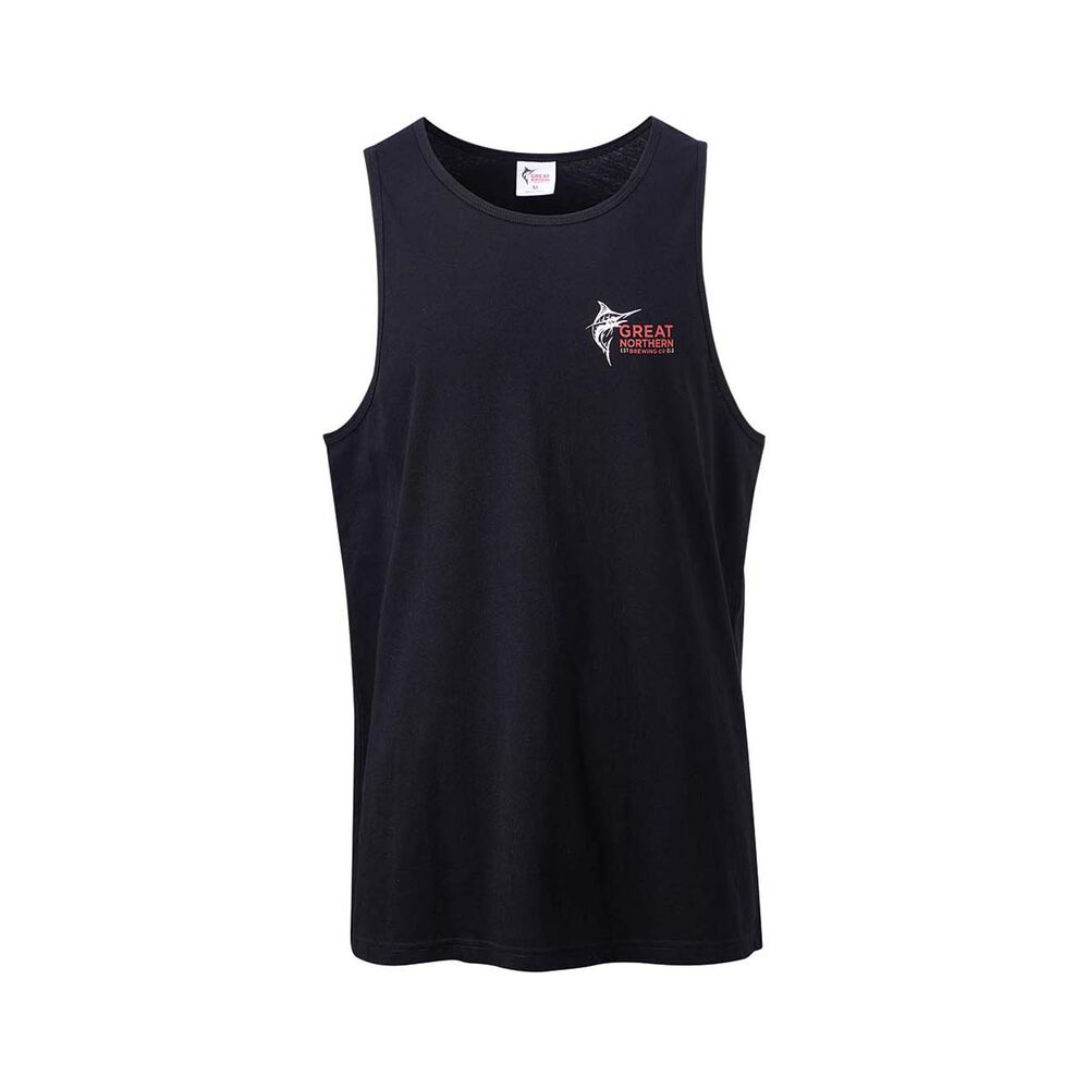 The Great Northern Brewing Co. Men's Tank Charcoal Black