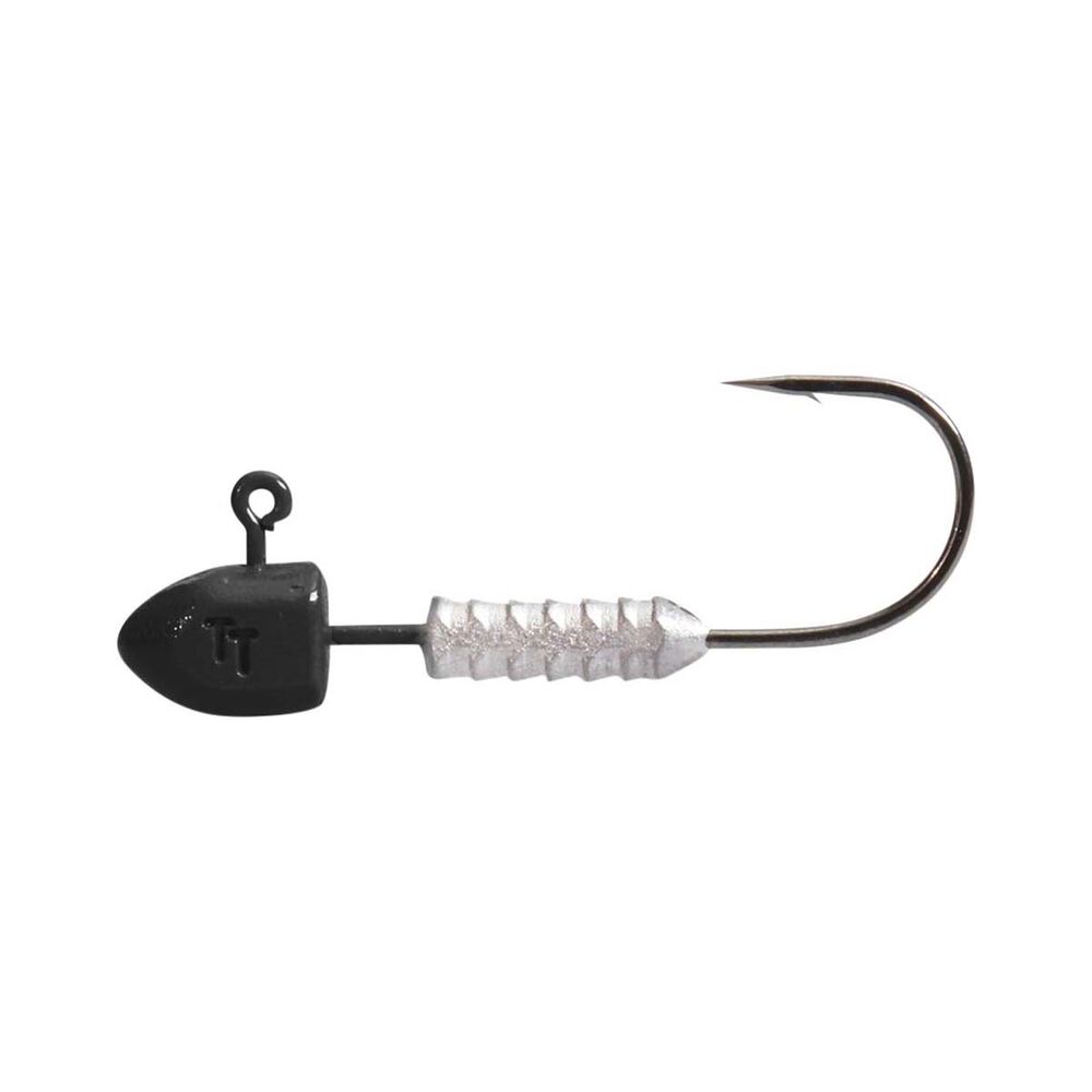 TT Fishing HeadlockZ Finesse UV Jigheads Black