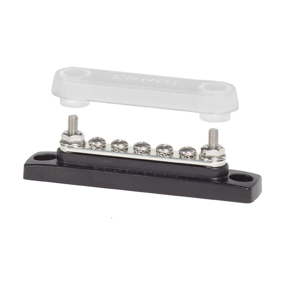 Blue Sea Systems 100A Mini Busbar 5 Gang with Cover