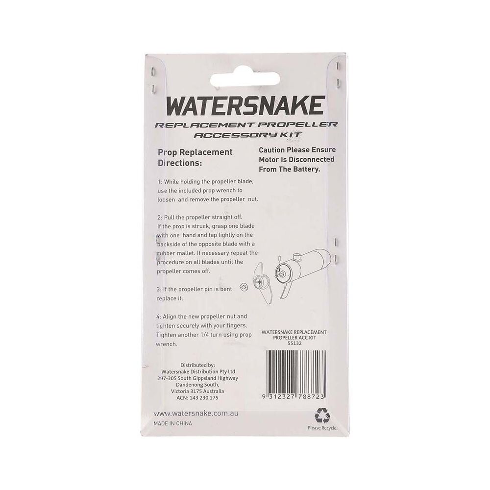 Watersnake Replacement Propeller Accessory Kit