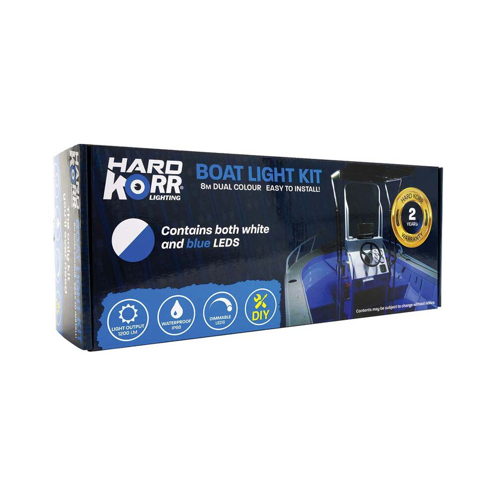 Korr Blue And White LED Boat Light Kit 8m