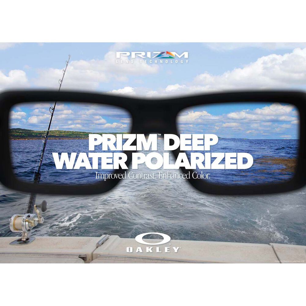 Oakley Holbrook XL PRIZM Polarised Sunglasses with Blue Lens